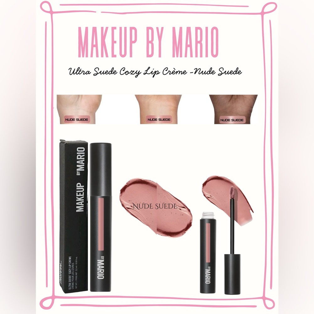 Makeup By Mario Ultra Suede Cozy Lip Crème - Nude Suede
